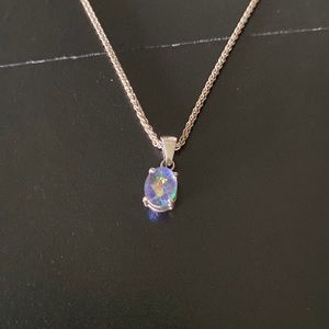 Blue Topaz Necklace